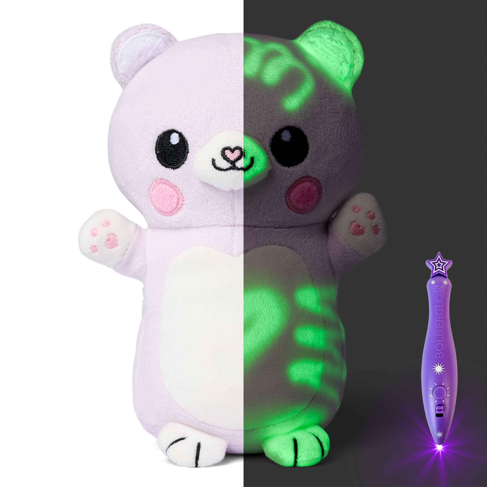 Magic Light Drawing Plush Toy for Kids – Glow-in-the-Dark Creative LED Drawing Toy