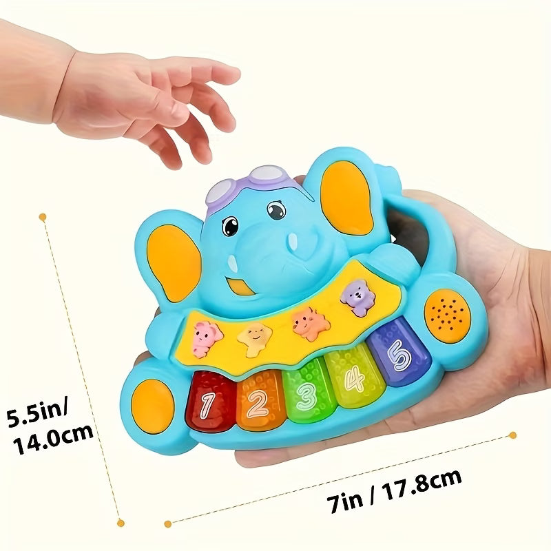 Interactive Elephant Musical Learning Toy – Fun, Music & Early Development for Babies