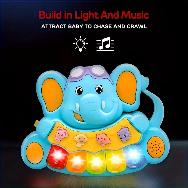 Interactive Elephant Musical Learning Toy – Fun, Music & Early Development for Babies