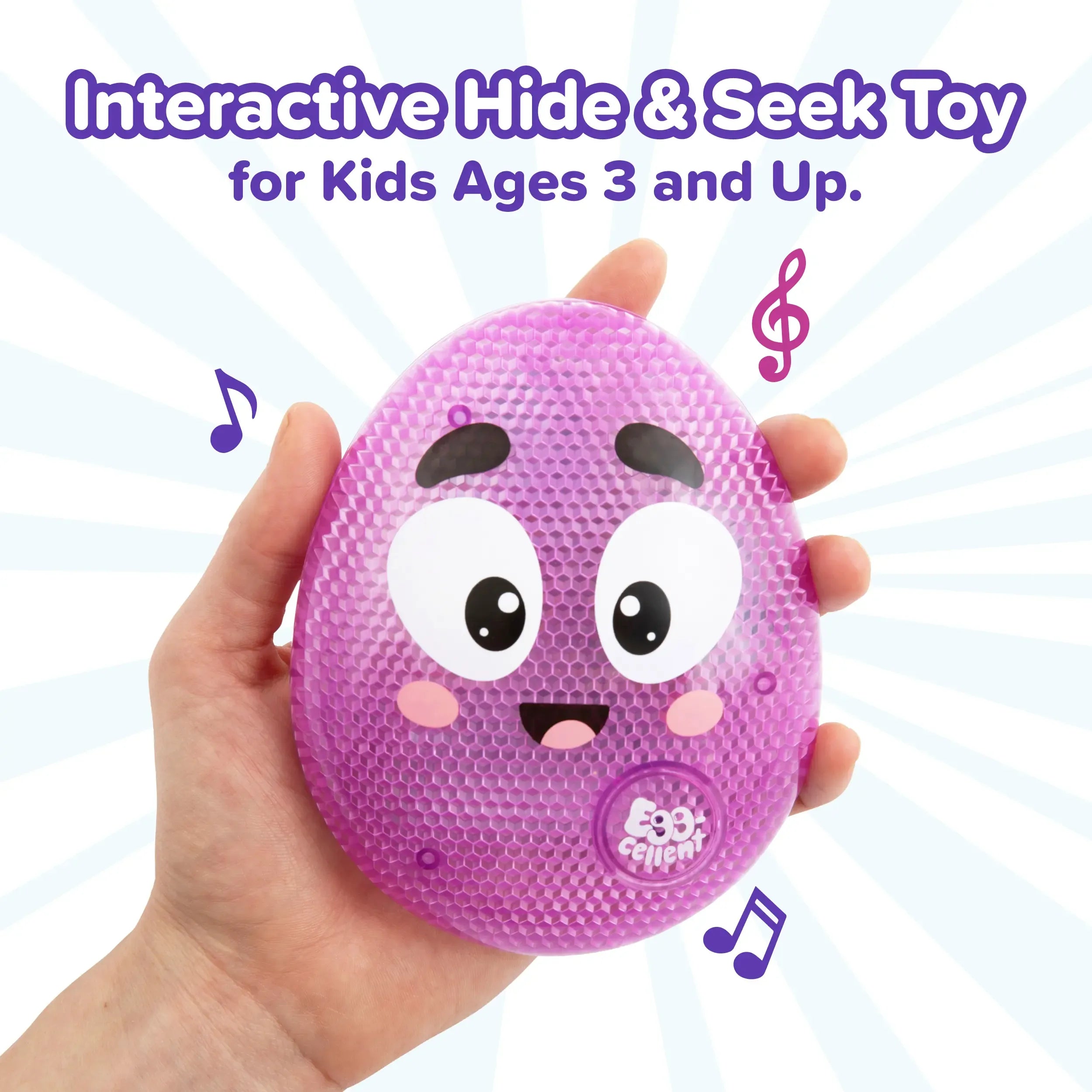 Interactive Hide & Seek Egg Toy – Talking Light-Up Game for Toddlers Learning & Fun