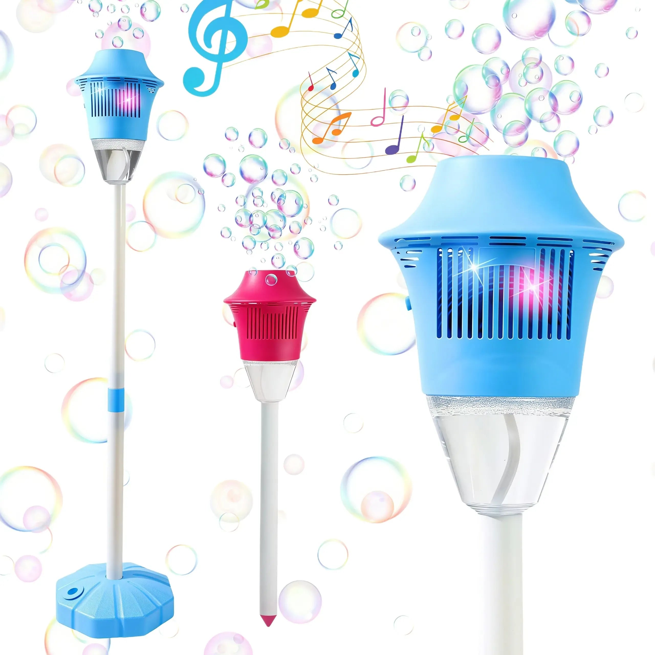 Automatic Bubble Toy – Color Bubble Blower for Outdoor Bubble Fun & Party Play