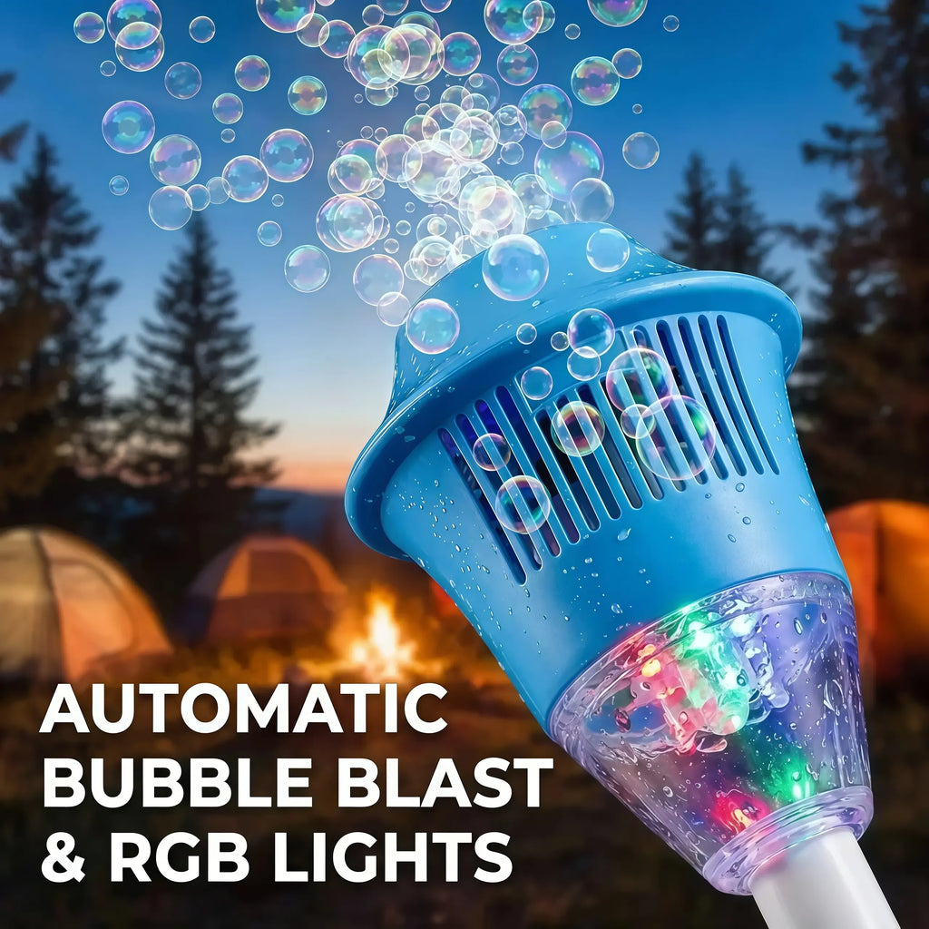 Automatic Bubble Toy – Color Bubble Blower for Outdoor Bubble Fun & Party Play