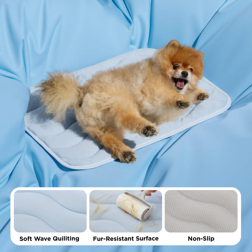 Cooling Pet Rest Mat | Washable Breathable Pet Bed Pad