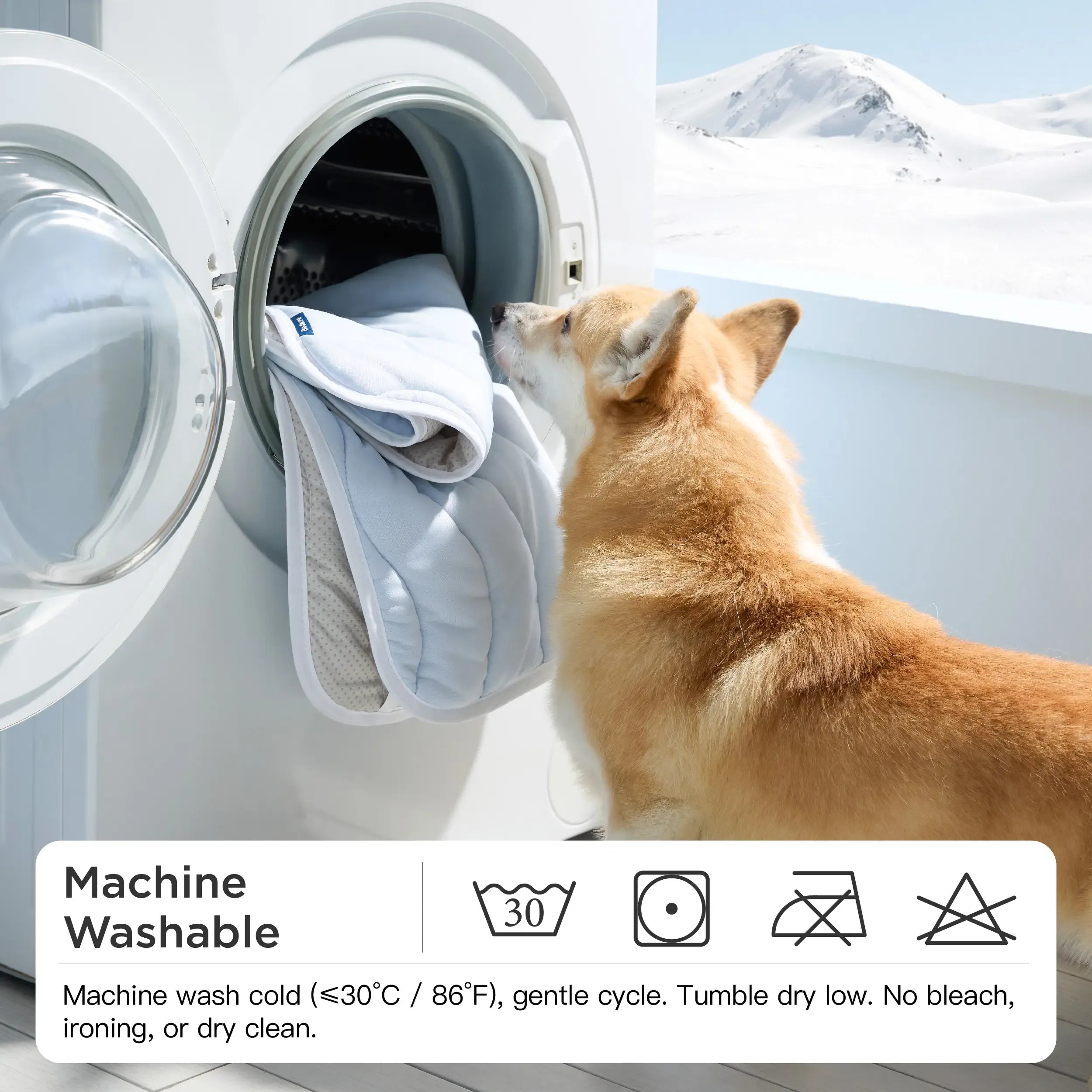 Cooling Pet Rest Mat | Washable Breathable Pet Bed Pad