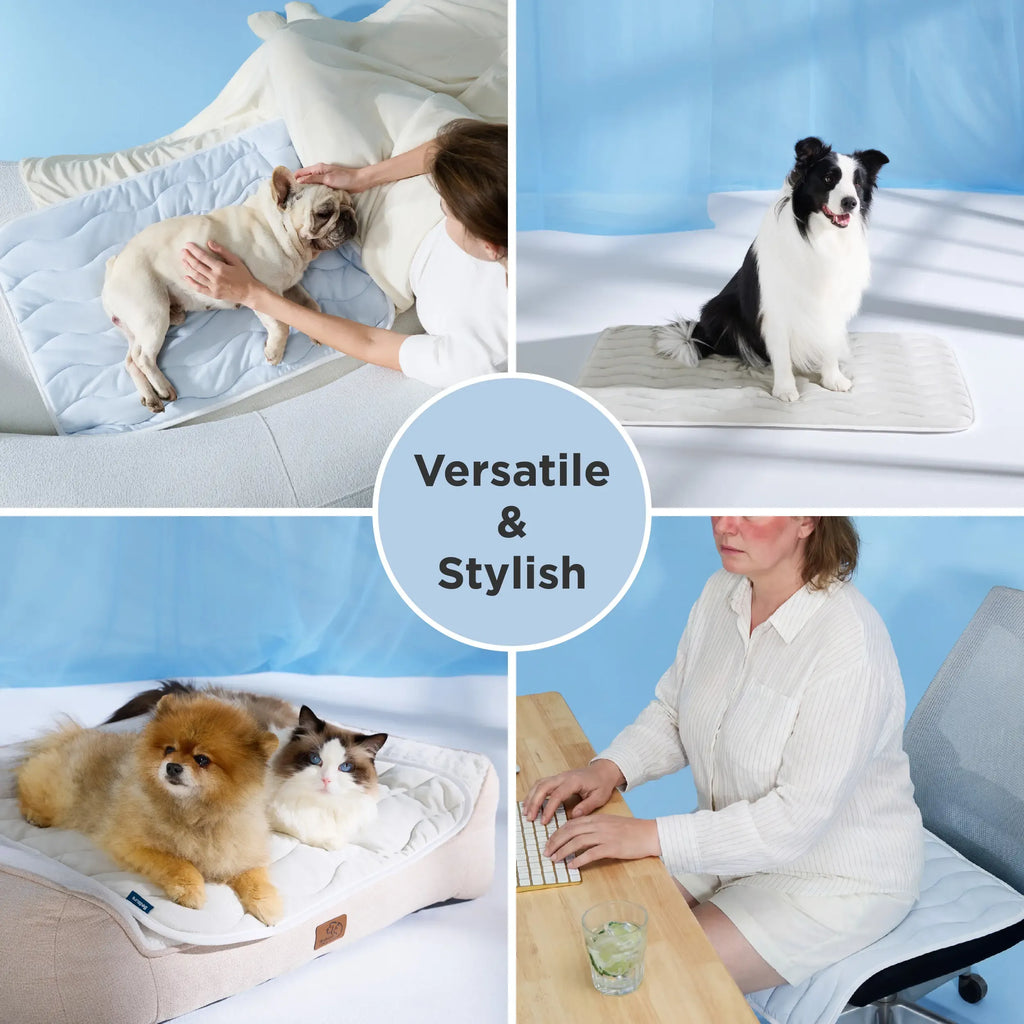 Cooling Pet Rest Mat | Washable Breathable Pet Bed Pad