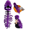 Dinosaur Skeleton Plush Costume | Wearable Soft Dino Dress-Up Outfit