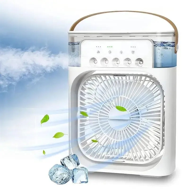USB Portable Misting Fan | Compact 3-Speed Desktop Cooling Fan