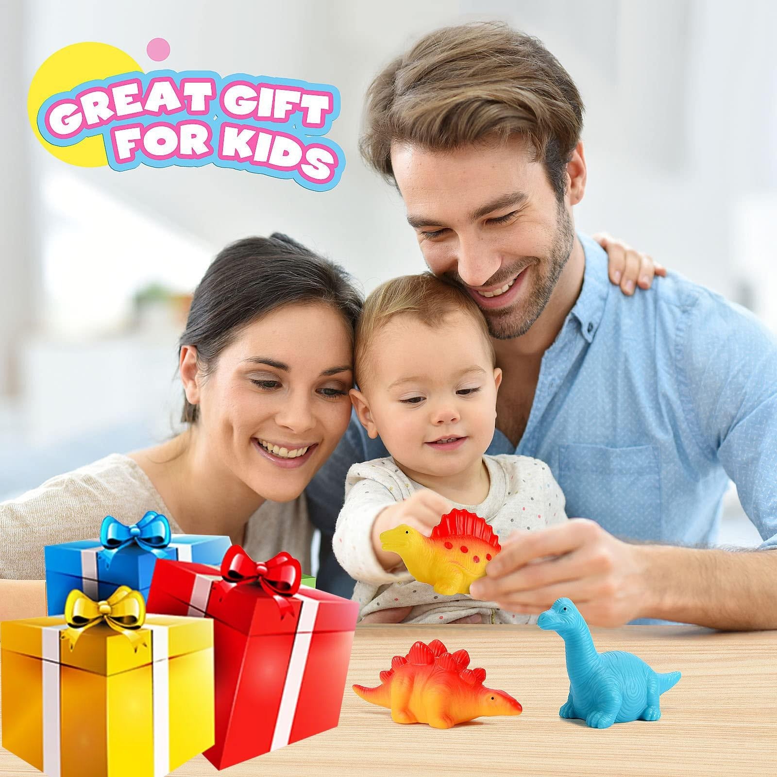 Light-Up Dinosaur Bath Toys That Make Kids Love Bath Time | Glow Water Toys for Toddlers