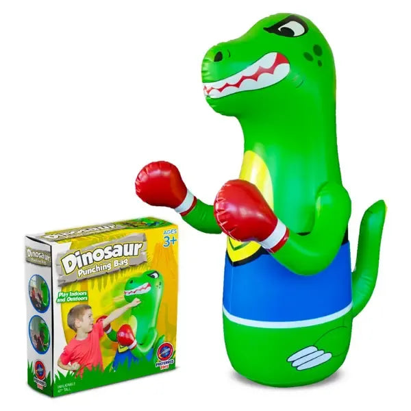 Inflatable Dinosaur Activity Buddy | Bounce-Back Motion Toy | Indoor | Outdoor Energy Play