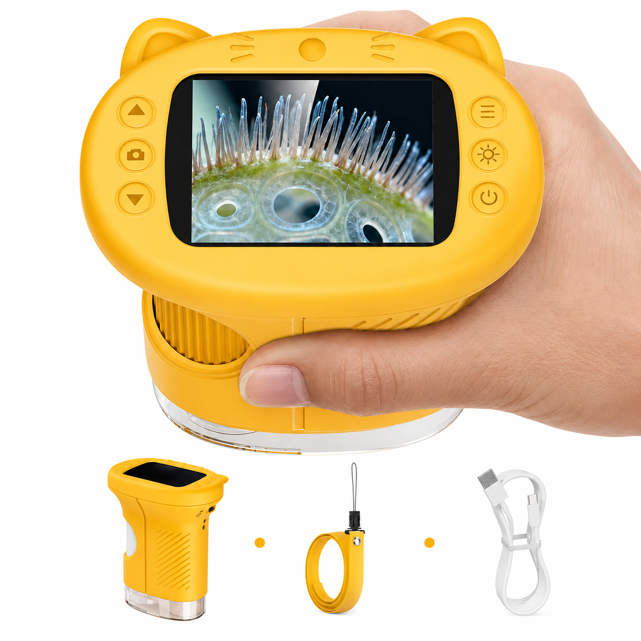 Portable Digital Microscope | Handheld LCD Observation Viewer